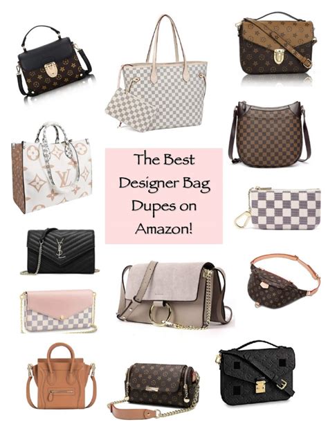 designer bag dupes on amazon|designer knockoff bags amazon.